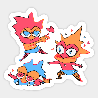 a gremlin Sticker